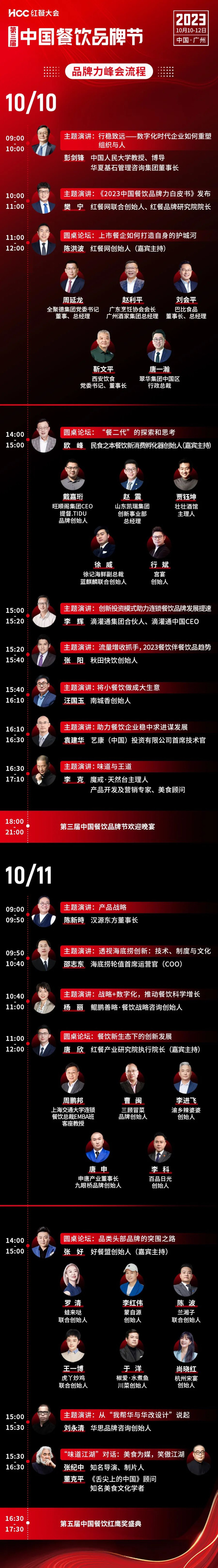 九游会 J9九游会 APP嘉宾阵容抢先看!第三届中国餐饮品牌节即将重磅开启(图3) 九游会 J9九游会 APP嘉宾阵容抢先看!第三届中国餐饮品牌节即将重磅开启(图3)